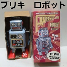 Tin robot toy figure Showa retro rare old period goods