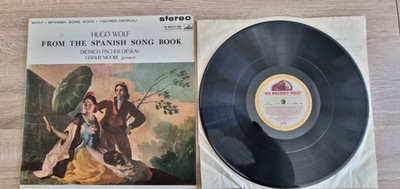 ASD 378 W/G SAMPLE FISCHER-DIESKAU* HUGO WOLF: SPANISH SONG BOOK* MOORE NM