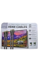 Image of Sanus 8K Ultra High Speed HDMI Cable 3 Metre SS21HDMI32 PROFESSIONAL HDMI PACK 2