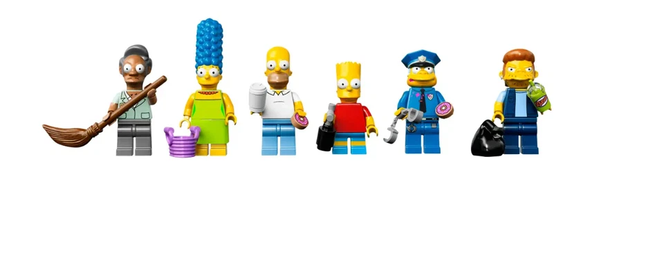 LEGO The Simpsons Kwik-E-Mart 71016 Homer Bart Marge Apu Snake Chief Wiggum  - Image 3 of 3