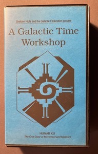 A Galactic Time Workshop - Sheldon Nidle VHS – UFO – New Age Alien Fortean