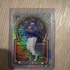 2023 Bowman - Rookie of the Year Favorites Francisco Alvarez-2 Mojo Refractor
