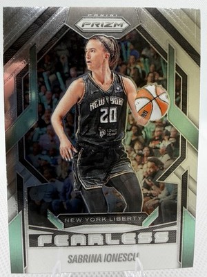 2025 Panini Prizm WNBA Sabrina Ionescu Fearless #1 Insert New York Liberty