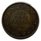 1911 Canada Large Cent — photo from another recent sale