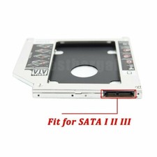 Universal SATA 2nd HDD SSD Hard Drive Caddy for 12.7mm Laptop CD DVD-ROM