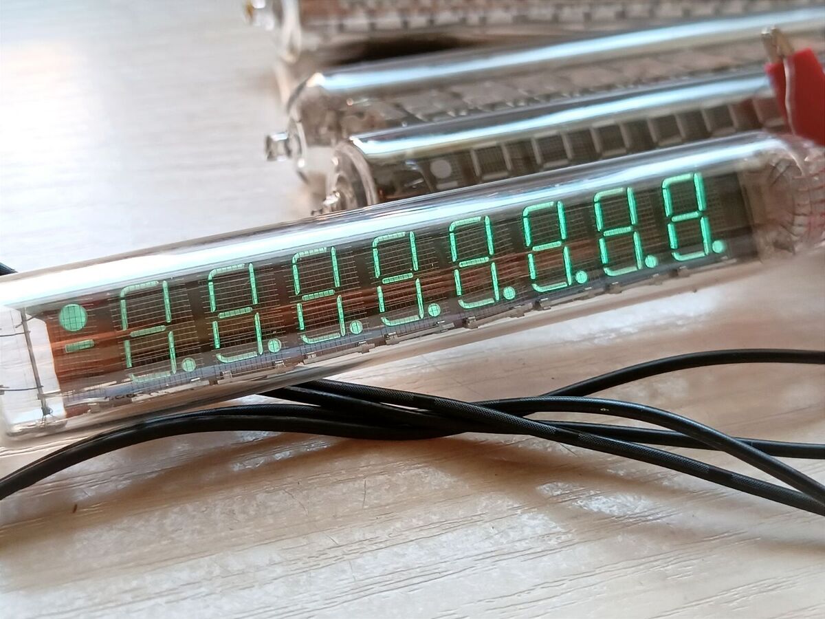 1 pcs IV-18 VFD Tube DIGIT DISPLAY NIXIE CLOCK luminescent 1 pcs IV-18 VFD Tube DIGIT DISPLAY NIXIE CLOCK luminescent