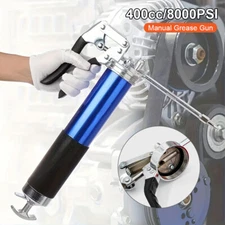Car Grease Gun Kit with Hose Coupler 8000 PSI Pistol Grip Lube Grease Guns Tool