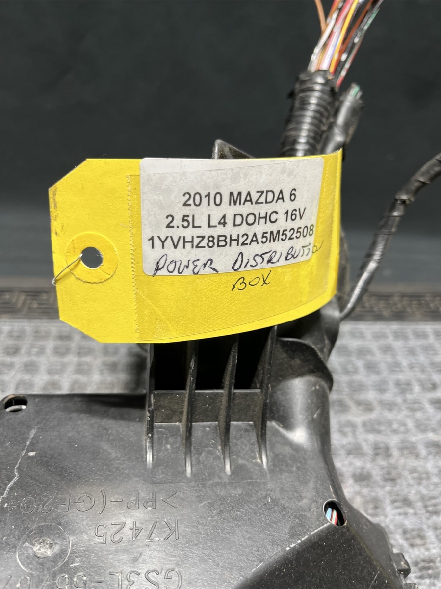 だふです。 2011 2012 2013 Mazda 6 2.5L Fusebox Relay Unit GS3L-66767 W467H