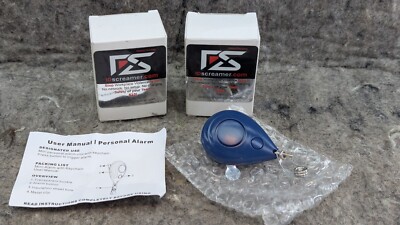  2 x NEW   Personal Safe Alarm Emergency Women Self Defense