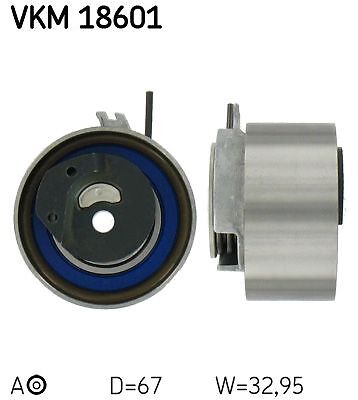 SKF VKM 18601 Spannrolle, Zahnriemen FüR Chrysler Jeep LDV LTI-image