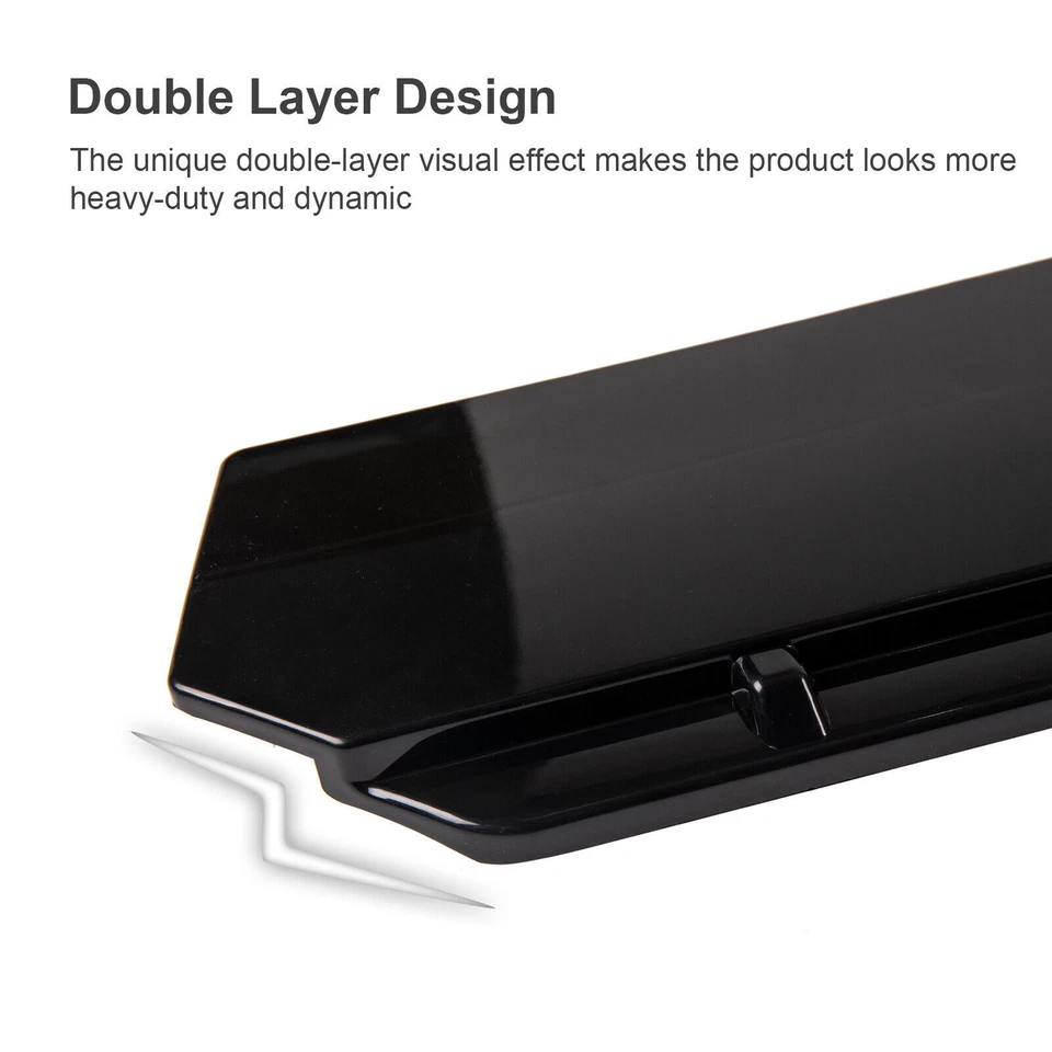 Front Rear Bumper Lip Spoiler Splitter Side Skirt For Aston Martin DBS Body Kits Foto 4 de 4