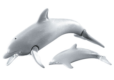 Playmobil   7363 Dauphin et son petit / Dolphin with Calf / Neuf - new- nuevo