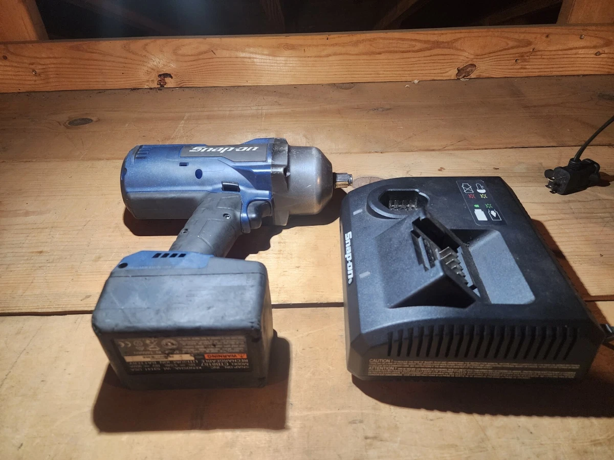 Snapon CT9080MB monster Lithium 1 2 Drive Impact Blue With Charger