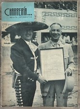 MEXICAN CHARROS CHARRERIA REVISTA INFORMATIVA 1960 MAGAZINE