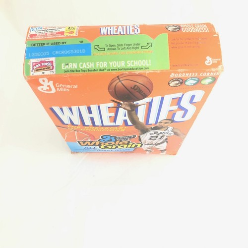 Tim Duncan Signed Wheaties Box PSA/DNA San Antonio Spurs Autographed - Picture 4 of 5