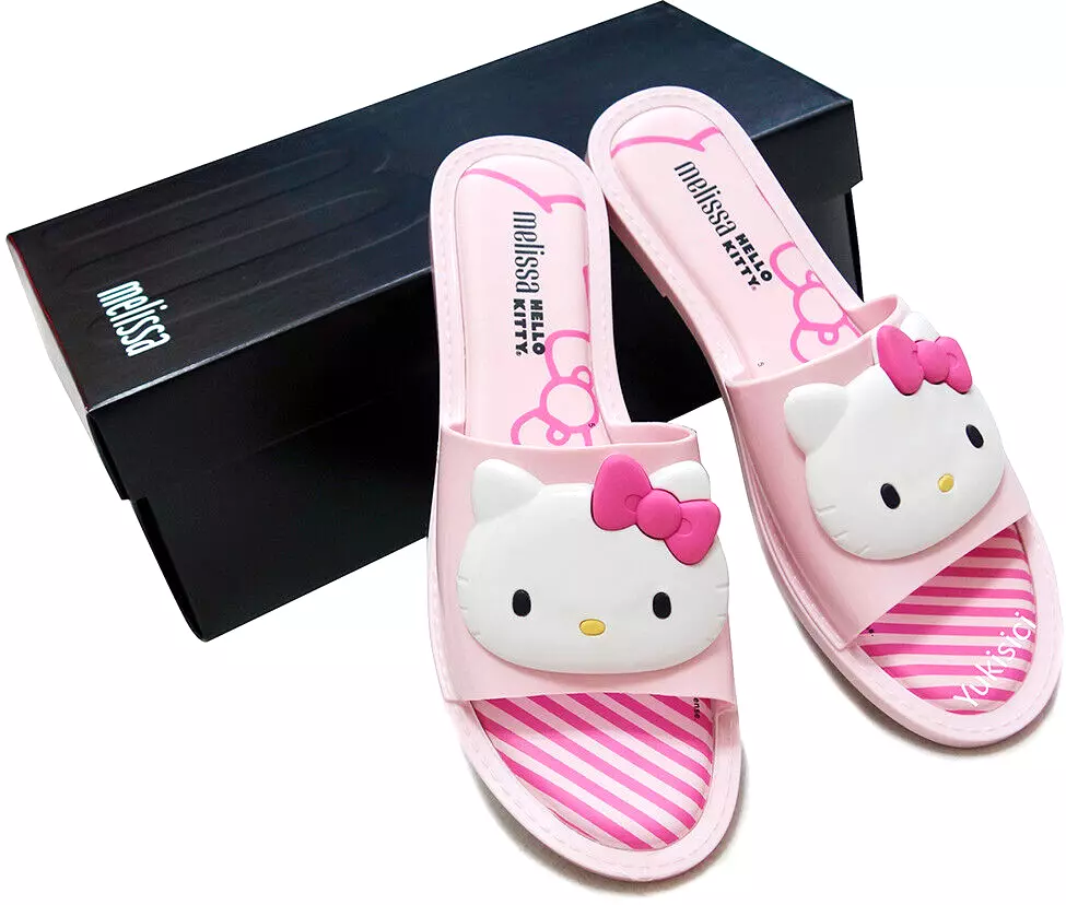 Slipper hello kitty best sale melissa