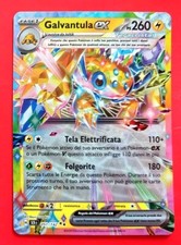 Carta Pokemon Galvantula ex - Corona Astrale 051/142 Italiano