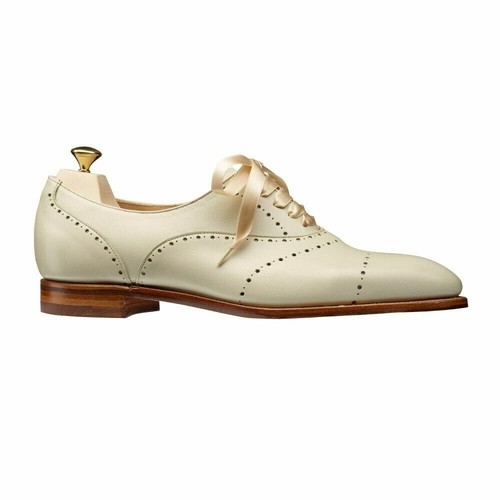 Scarpe con lacci da donna in pelle brogue Oxford realizzate a mano su misura  | eBay
