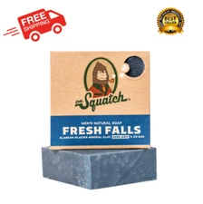 Dr. Squatch Natural Bar Soap, Fresh Falls, 5 oz