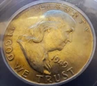 1949-D FRANKLIN SILVER HALF DOLLAR MS62 FBL GORGEOUS RUSSETT TONING