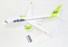 Air Baltic Airbus A220 YL-AAZ 1/200 scale desk model NEW PPC
