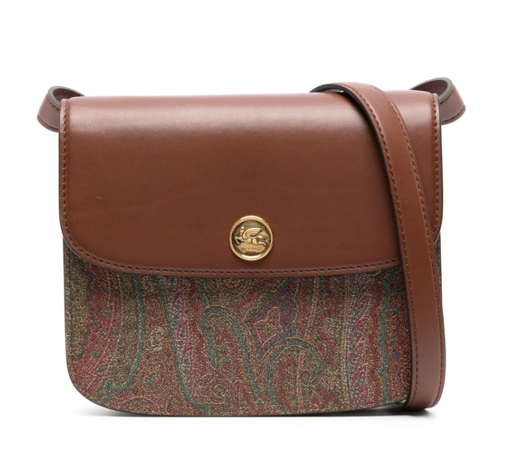 СУМКА ЧЕРЕЗ ПЛЕЧО С ЛОГОТИПОМ ETRO С ПРИНТОМ ПЕЙСЛИ SCHULTERTASCHE MADE IN ITALY 1P0758502100 198490₽