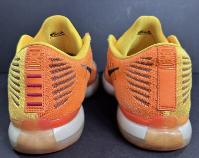 Nike Kobe 10 X Elite Low Chester Rivalry 747212-818 Yellow Orange