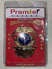 Premier Emblem Security Badge - Safety Pin Ba...