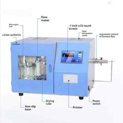Rapid Intelligent Sulfur Analyzer Automatic Coulometric Sulfur Analyzer