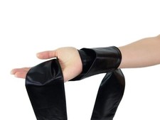 Blindfold Bondage Augenbinde Kunstleder Bondage Schal Augen Binde Art.Nr. 6412