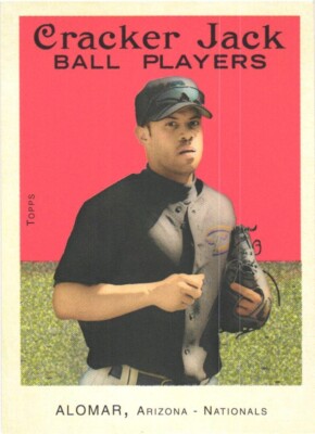 2004 Topps Cracker Jack #138 Roberto Alomar Arizona Diamondbacks 