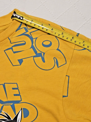 Space Jam T-Shirt Boys M Short Sleeve Looney Tunes Tune Squad New Legacy Yellow - 第 13/17 張圖片