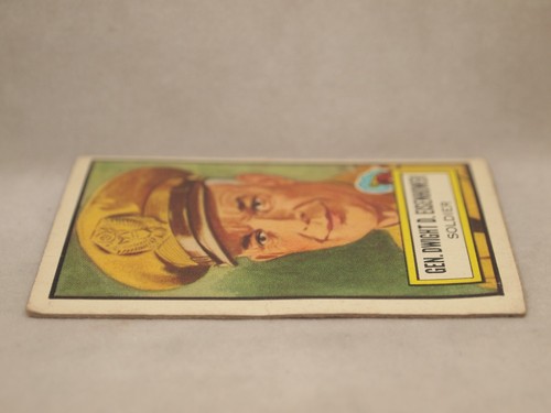 1952 Topps Look n See Trading Card #41 Gen. Dwight D. Eisenhower Soldier - Picture 3 of 6