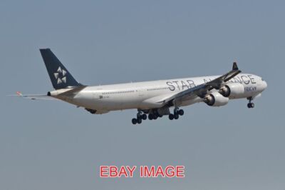 FOTO FLUGZEUG AIRBUS A340-642 'ZS-SNC' SOUTH AFRICAN AIRWAYS KOMPLETT 'STAR AL