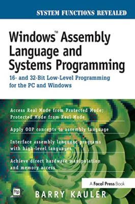 Windows Assembly Sprache und Systemprogrammierung: 16- - Taschenbuch NEU Kauler,