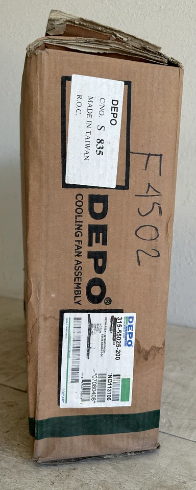 Вентилятор охлаждения радиатора 600320 для 1995-1999 Chrysler Sebring Avenger Talon Eclipse - Изображение 3 из 3