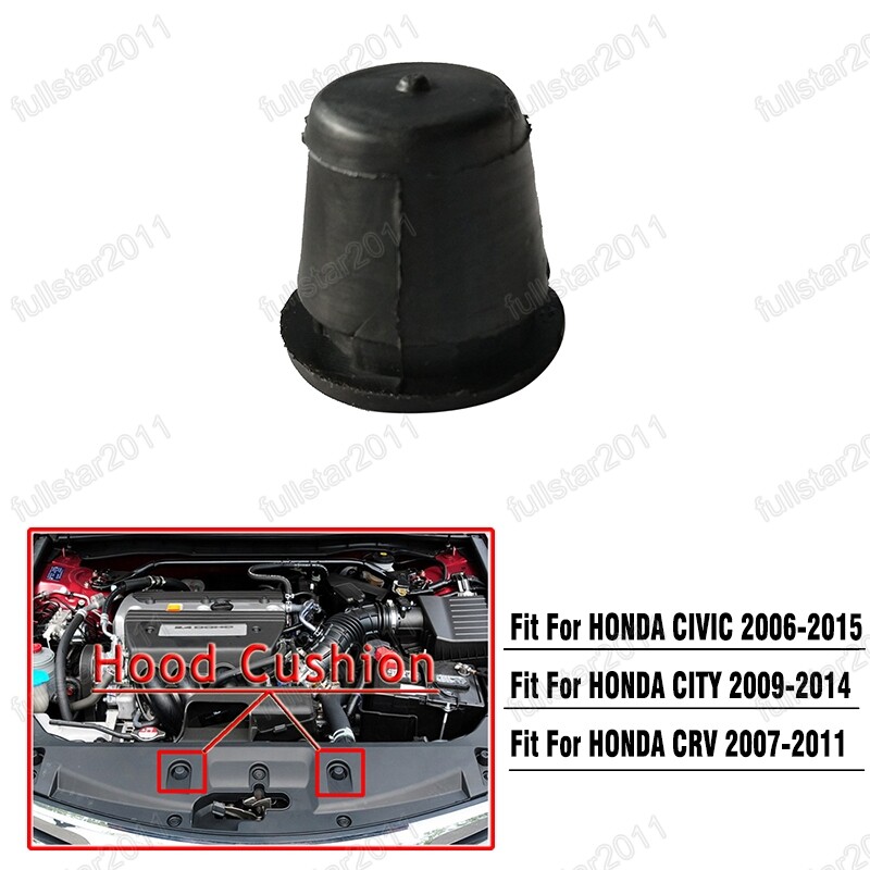 1Pc Hood Cushion Bump Stop Rubber 74175-SJA-000 For HONDA CIVIC 06