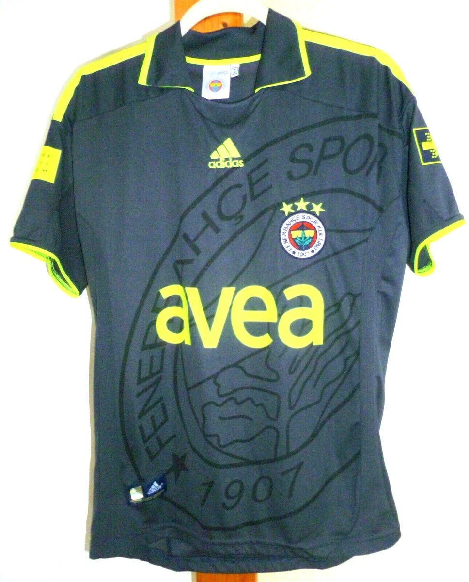 Maillot Fenerbahce Adidas Football – Taille M, État Occasion, Non Match Worn