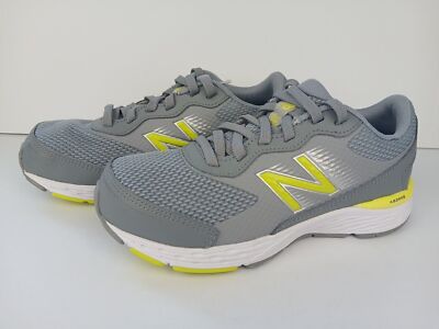 New Balance 680 Abzorb  Boys Size 4 Wide Running Shoes Lace Up Slip On NEW