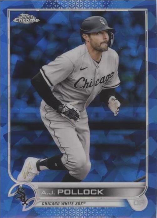2022 Topps Chrome Update Series Sapphire Edition - A.J. Pollock #US204 - 1 of 1