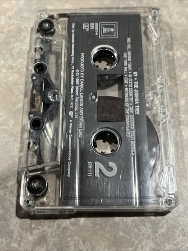 The Joshua Tree by U2 (Cassette, Mar-1987, Island (Label)) - ***Test Played*** - Picture 5 of 6