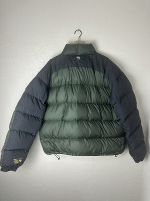 MOUNTAIN HARDWEAR Sub Zero Green/Black Quilted Down 650 Expedition