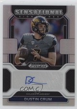 2023 Panini Chronicles Draft Picks Silver Prizm Dustin Crum #SS-DCR Auto 1dm4