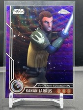 Kanan Jarrus 2023 Topps Chrome Star Wars Purple Wave