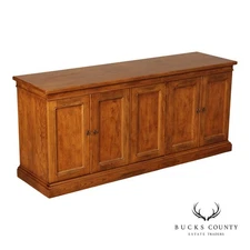 Henredon Artefacts Collection Oak Sideboard Credenza