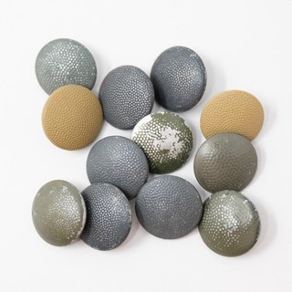 WWII German Original Uniform Pebbled Buttons Lot for Uniform Jackets Vintage B5