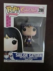 Funko Pop Sailor Moon SAILOR SATURN #299 Vaulted/Retired New In Box Collectible