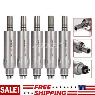 #ad #ad 1 5 Dental Inner Water E generator LED Low Speed Air Motor Handpiece 4 Hole $516.53