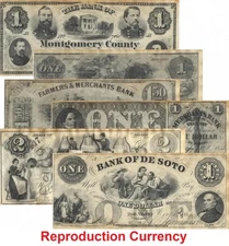 Union States Civil War Era Currency 1861-1865 - Banknotes - United States