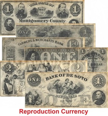 Union States Civil War Era Currency 1861-1865 - Banknotes - United